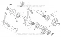 Kurbelwelle - Ausgl.rad