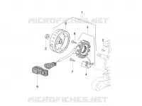 ZUNDUNG - LICHTMASCHINE - STATOR
