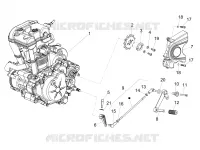 MOTOR - SCHALTHEBEL - RITZEL