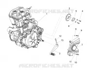 MOTOR - SCHALTHEBEL - RITZEL
