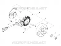 ZUNDUNG - LICHTMASCHINE - STATOR