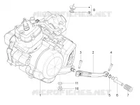 MOTOR - SCHALTHEBEL - RITZEL