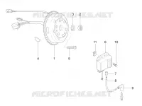 ZUNDUNG - LICHTMASCHINE - STATOR