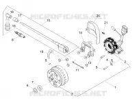 ZUNDUNG - LICHTMASCHINE - STATOR