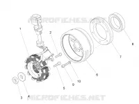 ZUNDUNG - LICHTMASCHINE - STATOR