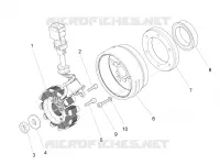 ZUNDUNG - LICHTMASCHINE - STATOR