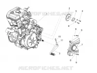 MOTOR - SCHALTHEBEL - RITZEL