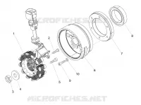 ZUNDUNG - LICHTMASCHINE - STATOR