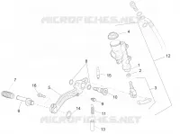 Hinterradbremspumpe