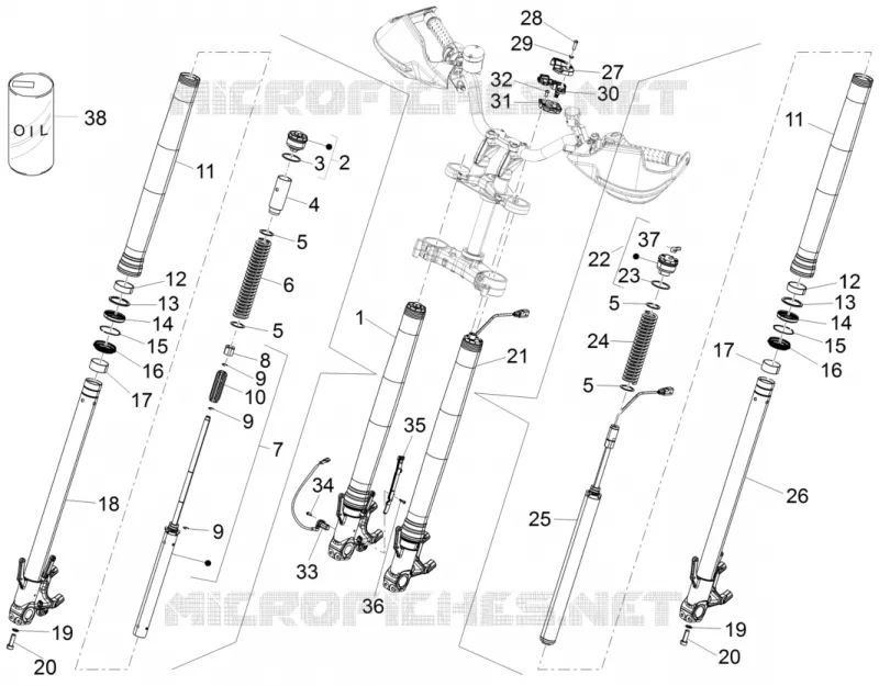 Vorderradgabel Dynamic Damping Sachs