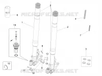 Vorderradgabel Ohlins