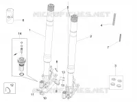 Vorderradgabel Ohlins