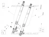 Vorderradgabel Ohlins