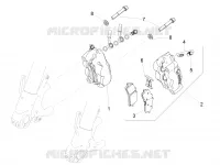 Vorderradbremszange