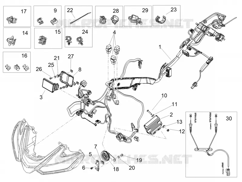 VORDERE ELEKTRISCHE ANLAGE