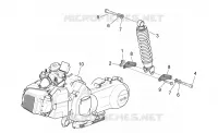 Motor - Hinterradaufhängung