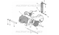 Motor - Hinterradaufhängung