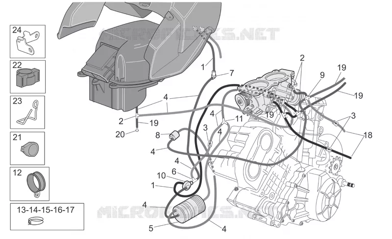 Fuel vapour recover system