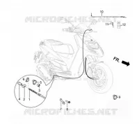 BREMSKABEL - TACHOMETER