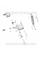 Hintere Radaufhängung - Stoßdämpfer