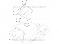 VERKLEIDUNG TANKHAUBE