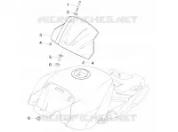 VERKLEIDUNG TANKHAUBE