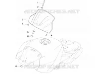 VERKLEIDUNG TANKHAUBE