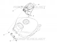 VERKLEIDUNG TANKHAUBE